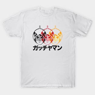 Gatchaman Battle of the Planets - 3 head Ken T-Shirt